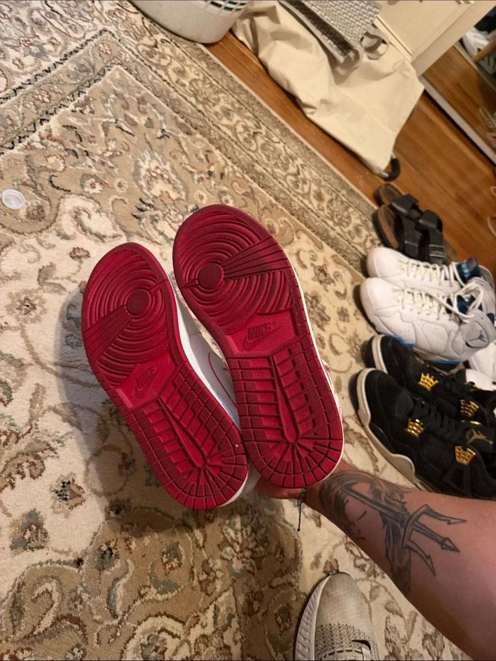 Air Jordan 1 Mid “White Gym Red